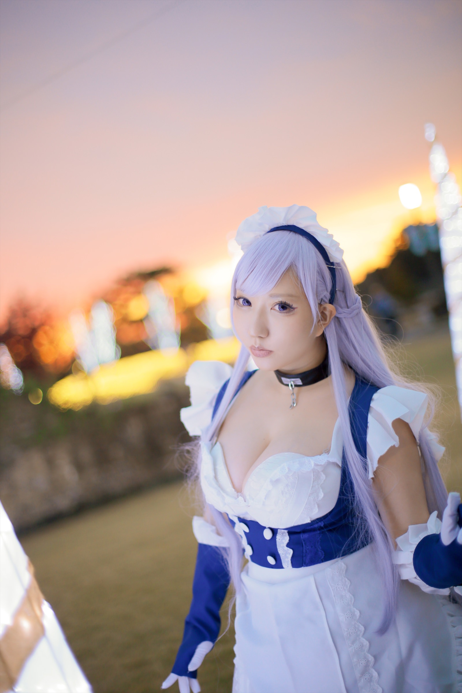 (Cosplay) Shooting Star  SAKU サク - Belfast 02(54)